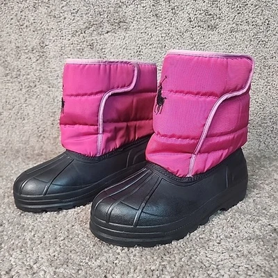 Ralph Lauren Polo Para Mujer Talla 8 Juegos de Invierno Botas Faltan Forros Extraíbles Foto 1 de 4