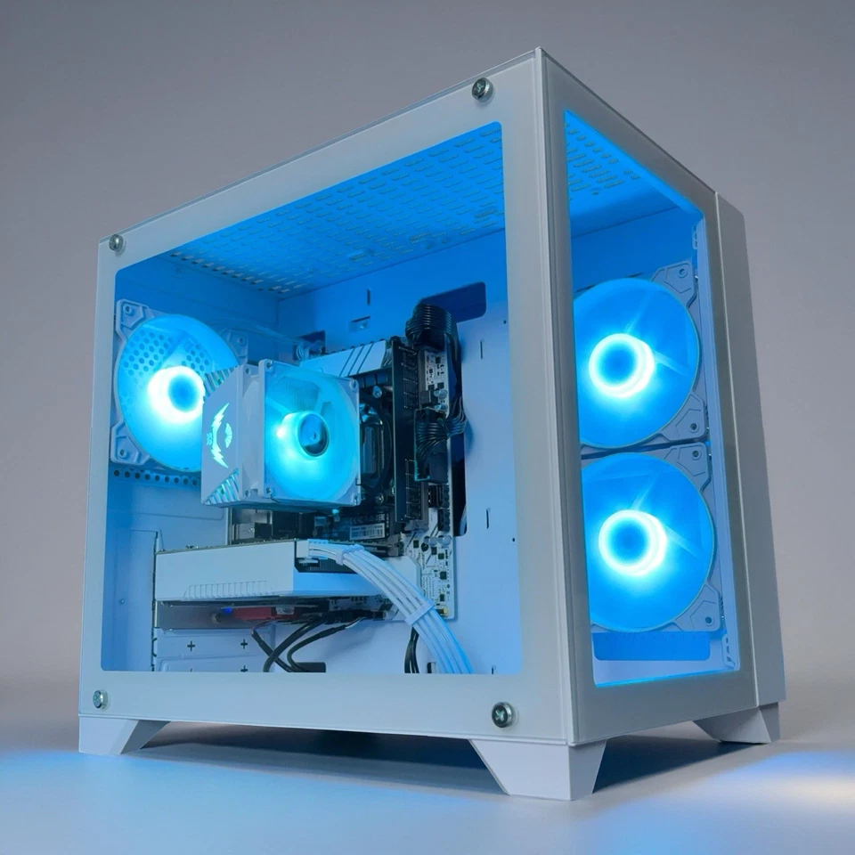 FrostLite Gaming PC | Intel Core i7 5820K, NVIDIA RTX 2060, 32GB DDR4, 1TB SSD - Image 1 of 4