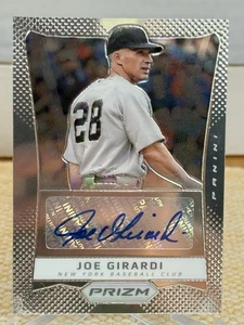 2012 Panini Prizm Joe Girardi Auto Yankees #JG - Picture 1 of 2