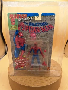 Marvel Amazing Spider Man Enemy Tracking Tracer 1992 Toy Biz Action Figure Vtg - Picture 1 of 5