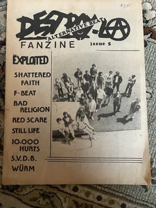Destroy LA Magazine, Bad Religion, Shatterd Faith, punk rock - Picture 1 of 1