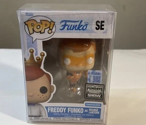 Funko Pop! DC Freddy Funko as Orange Lantern LE 3100 Fundays 2025 w/ Protector - Picture 1 of 16