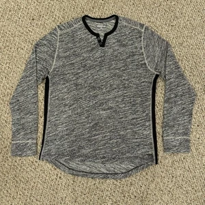 Maglione Express Henley Shirt Uomo Maglia Manica Lunga - Foto 1 di 17