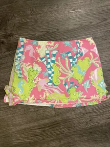 Lilly Pulitzer Skort Skirt Girls Kids Size 6X Multicolor - Picture 1 of 3
