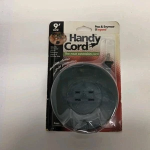 Pass & Seymour 9' Handy Cord Extension Cord, Green #4001G, New Sealed - Picture 1 of 6