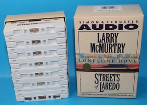 Simon & Schuster Audio Book Larry McMurtry Streets Of Laredo On 14 Cassettes - Picture 1 of 9