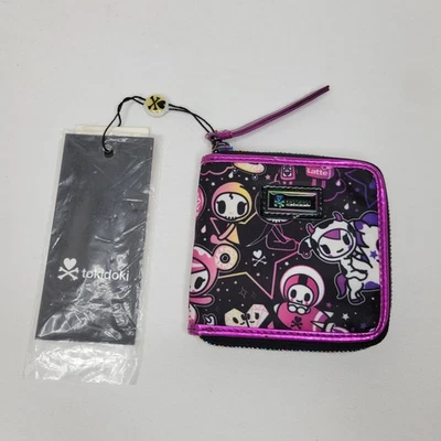 全新带标签 Tokidoki-Galactic Dreams 小号拉链钱包 全新 — 第 1/4 张图片