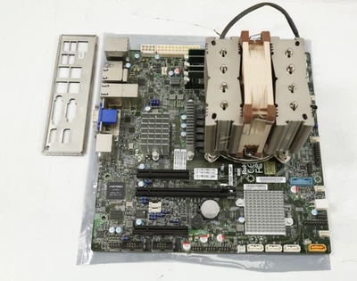 Supermicro X11SSZ-TLN4F Motherboard Logic Board + Xeon E3-1230 V5 + 32GB RAM - Image 1 of 4