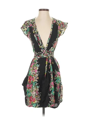 Nanette Lepore Women Black Cocktail Dress 0 - Image 1 of 4