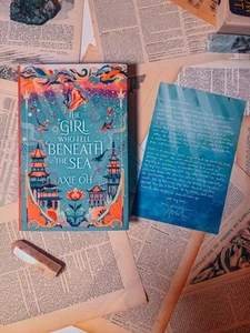 The Girl Who Fell Beneath the Sea by Axie Oh | Signed FairyLoot Edition - Picture 1 of 7