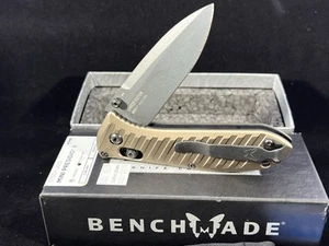 Benchmade 575GY-2001 Mini Presidio II Burnt Bronze Aluminum Limited 619/1000 - Picture 1 of 13