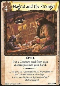 Hagrid and the Stranger - Base Set - Harry Potter - Picture 1 of 6