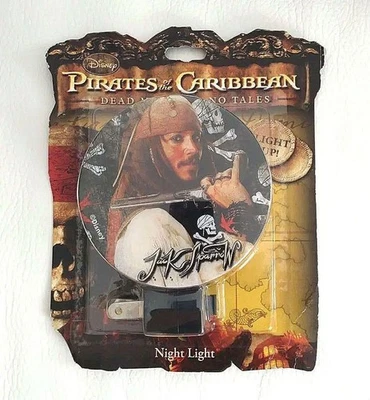 Pirates of the Caribbean Night Light Jack Sparrow 9cm Unopened - Image 1 of 4
