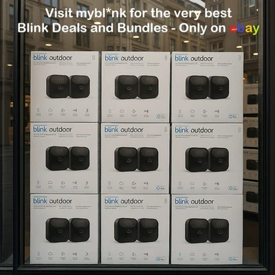 New Blink Generation 3 Twin HD Wireless Outdoor Camera Complete System, Alexa - Image 1 of 4
