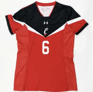 Under Armour Women’s Cincinnati Bearcats SS Soccer Uniform Sz. S NEW UJUJP1W - Picture 1 of 4