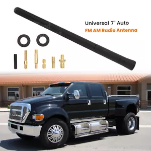 Mástil de antena de radio de 7" recepción AM/FM para Ford F-250-F650 1997-2016 - Imagen 1 de 14