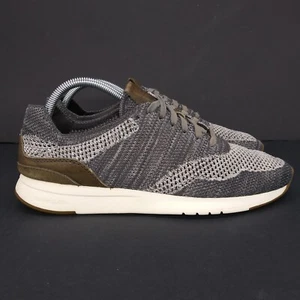 Cole Hann Grandpro Runner Stitchlite Shoes Gray Brown Leather Mens Size 8 C27764 - Picture 1 of 9