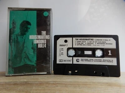 THE HOUSEMARTINS LONDON 0 HULL 4 MUSIK KASSETTE MC TAPE CrO² 1986 GO DISCS 80's - Bild 1 von 4