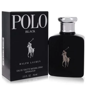 Polo Black Eau De Toilette Spray 2.5 oz for Men New Unsealed - Picture 1 of 2