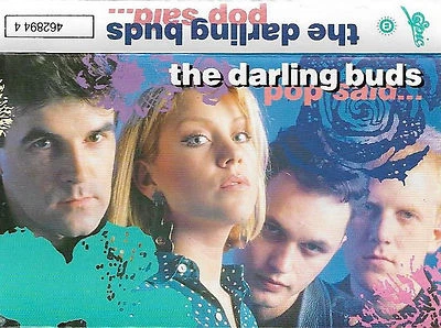The Darling Buds ‎Pop Said... CASSETTE ALBUM Pop Rock, Indie Rock Epic - Image 1 of 4