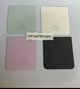 ORIGINALE💯Samsung Z Flip 5 Cover Posteriore Batteria Vetro Inferiore Cover🔥SM-F731 - Foto 1 di 7