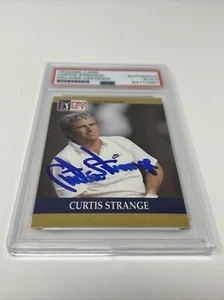 Curtis Strange PSA Signed 1990 PRO SET Golf PGA Tour Card #60 Autograph - Picture 1 of 3