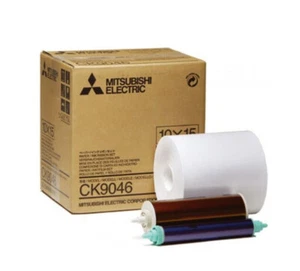 Mitsubishi Electric CK9046 Papier + Farbband für 600 Ausdrucke 10x15 - Bild 1 von 1