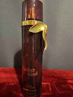 Bath & Body Works 琥珀蓝色透明香水喷雾 8 液量盎司 * 停产 * — 第 1/3 张图片