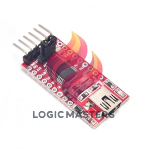1PCS FT232RL USB turn TTL module support 3.3V 5V Mini5P interface STC downloader - Picture 1 of 1