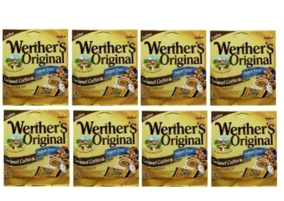 6 paquetes de caramelos duros sin azúcar Werthers café caramelo 1,46 Foto 1 de 4