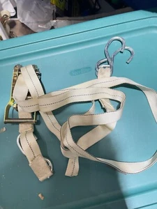USED Ratchet straps 1"x6' 3 Hooks 500lb working load Tie Down HEAVY DUTY (YY) - Picture 1 of 15
