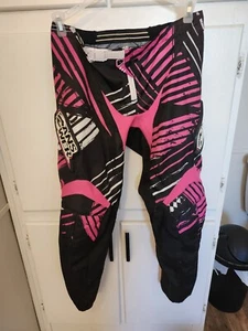 ANSWER Racing Syncron Pants Tucker Rocky Pink Women 8 Motorcross Power Sport - Picture 1 of 4