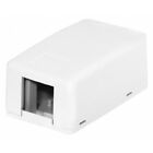Hubbell HSB1W Surface Housing 1 Port, White