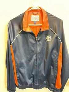 Women’s Detroit Tigers Baseball Orange And blue Bling Athletic Jacket Size XL - Picture 1 of 5