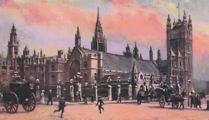 Victorian Horse Carriage Westminster Cross Stitch Pattern, Photo, on Thumb Drive - Picture 1 of 6
