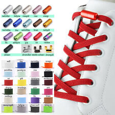 20 Farben - Elastische Schnürsenkel Schnellverschluss Schuhbänder K1 K2 KF 5.5