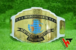 INTERCONTINENTAL HEAVYWEIGHT WRESTLING CHAMPIONSHIP REPLICA TITLE BELT 2MM ADULT - Picture 1 of 7