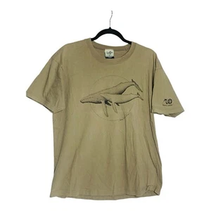 Camisa Artista Hambriento Colección Anvil Earth 1984 Hombre Ballenas Jorobadas Marrón XL - Imagen 1 de 10