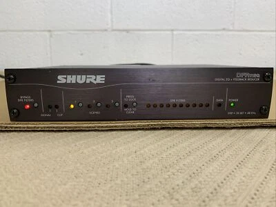 Nice SHURE DFR11EQ Digital EQ + Feedback Reducer ***PLEASE READ DESCRIPTION*** - Image 1 of 4