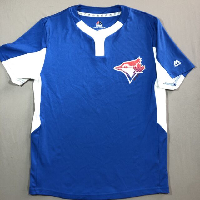 Majestic Athletic MLB Toronto Blue Jays Jose Bautista Royal Official Name  and Number T-Shirt - MLB from USA Sports UK