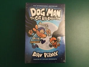 Set of 3 Books Dav Pilkey Books Cat Kid Collection - Picture 1 of 6