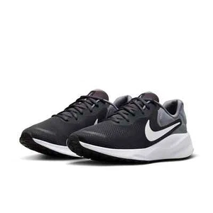 Nike Revolution 7 Men's Shoes Grey White FB2207 007 - Picture 1 of 7