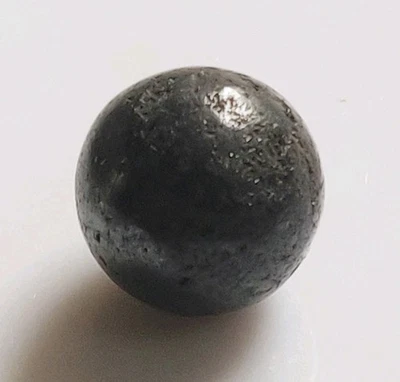 14.09 CT Natural Loose Diamond Black-Grey Round Ball Shape Flat Polished Diamond - Image 1 of 4
