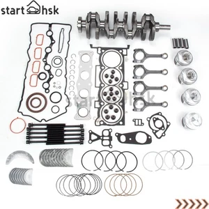 2.4L G4KJ Engine Rebuild Overhaul Kit-Crankshaft&Con Rods Gasket For HYUNDAI KIA - Picture 1 of 11