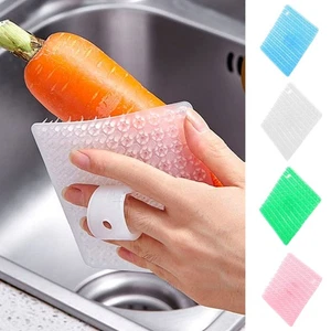 Cepillo de lavado de frutas y verduras herramienta de limpieza para el hogar cocina verduras - Imagen 1 de 16