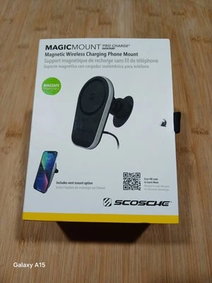 Scosche MPQ5DV-XTSP MagicMount Pro Car Magnetic Wireless Charging Phone Mount - Image 1 of 2