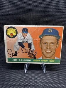 1955 Topps - High # Jim Delsing #192 - Picture 1 of 2