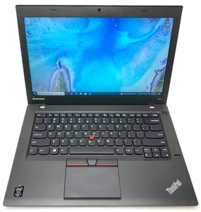 LENOVO THINKPAD T450 14" HD INTEL I5-4300U 1.9GHZ 16GB 250GB SSD WIN10P + ADPTR - Imagen 1 de 10