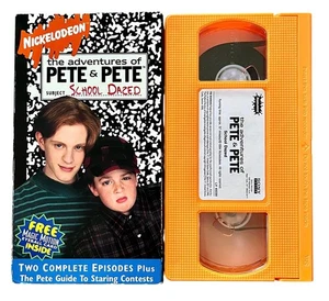 Nickelodeon ~ VHS ~ ADVENTURES OF PETE & PETE ~ School Dazed ~ 1994 ~ getestet - Bild 1 von 3