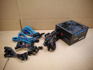 PowerSpec PS750BSM 750W 80+ Bronze 4x PCIE Semi-Modular Gaming PC ATX12V PSU ✔✔✔ - Afbeelding 1 van 9